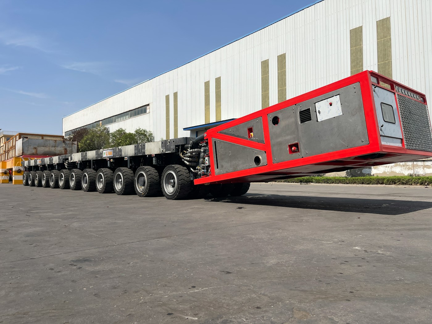 Skid steer transport example