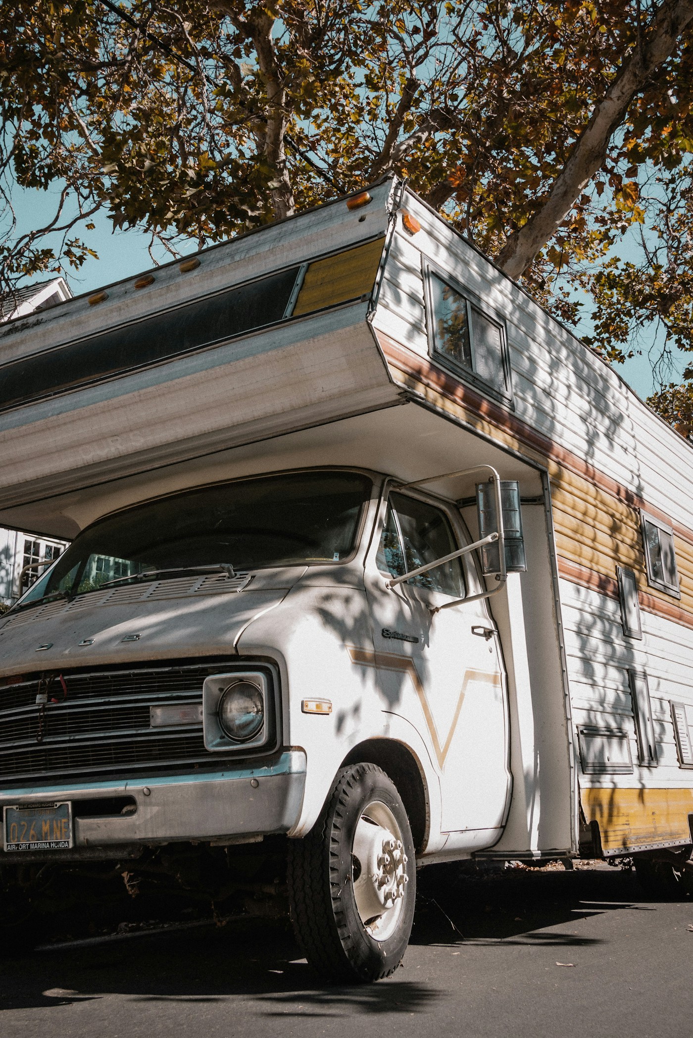 Travel trailer relocation example